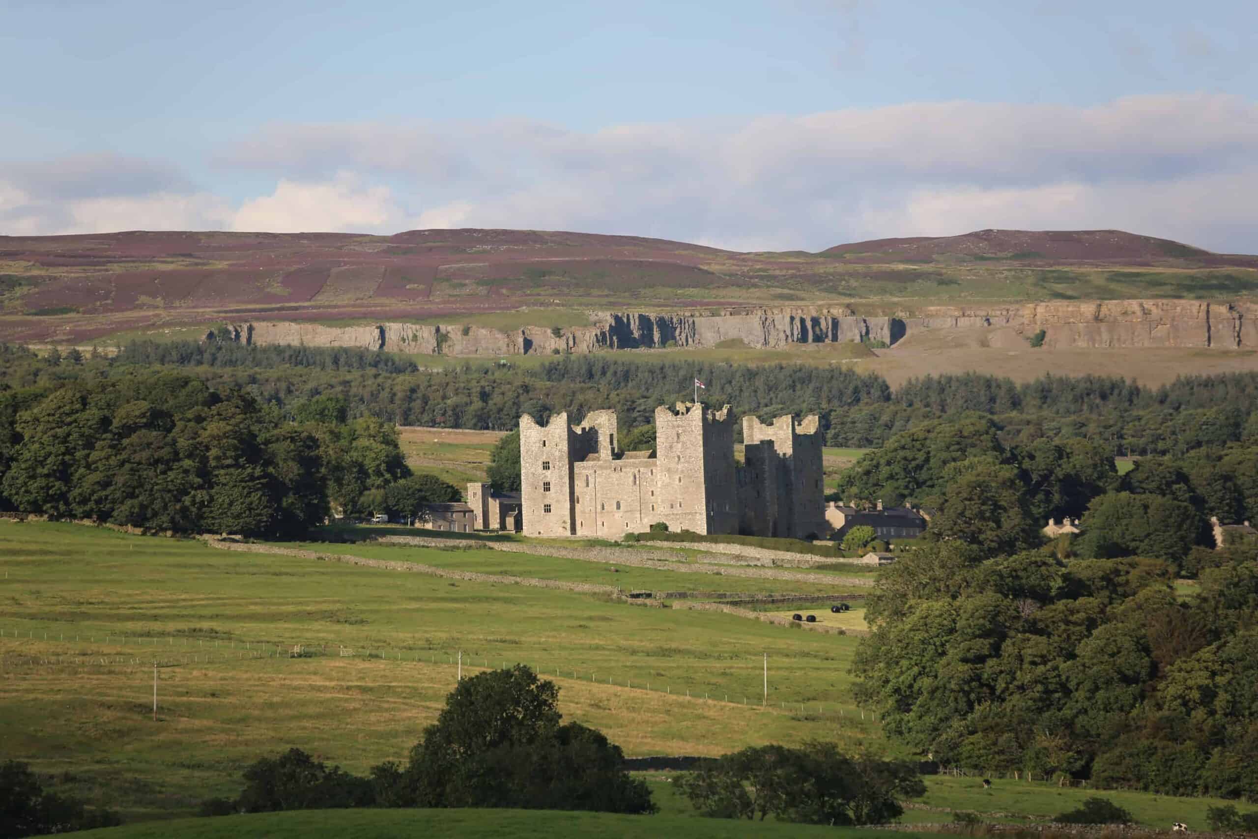 Bolton Castle in Wensleydale, family days out, falconry and weddings